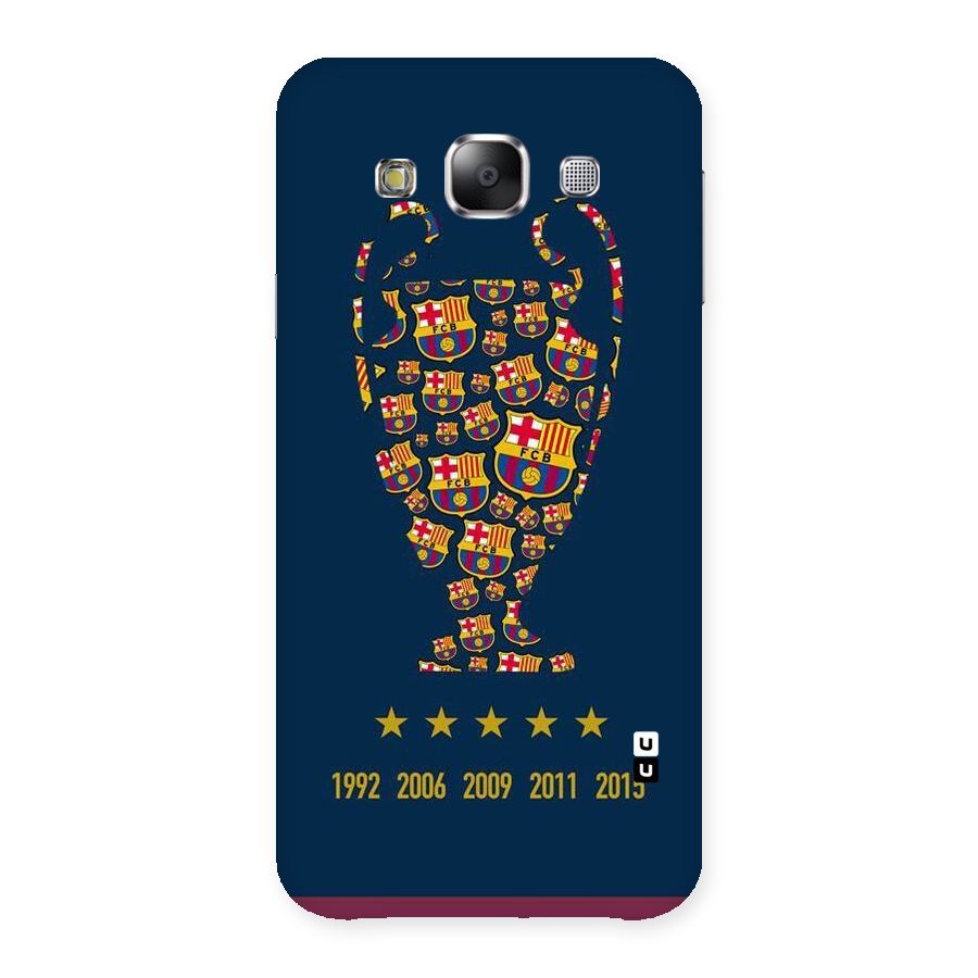 Trophy Team Back Case for Samsung Galaxy E5