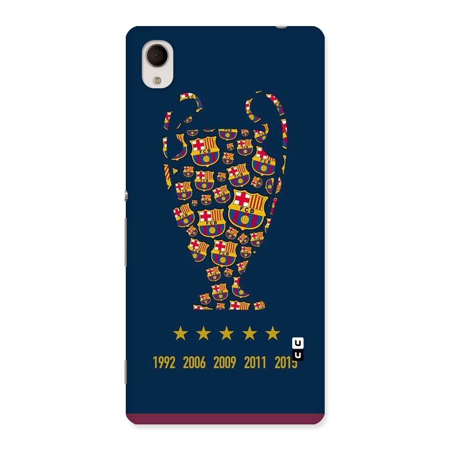 Trophy Team Back Case for Sony Xperia M4