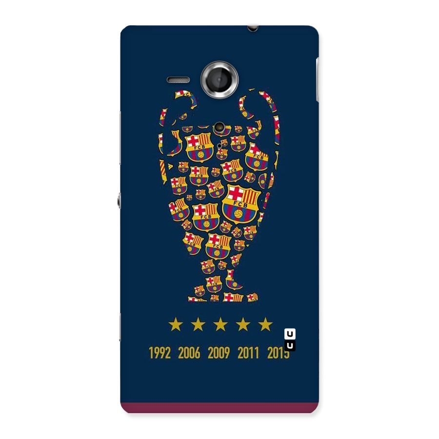 Trophy Team Back Case for Sony Xperia SP