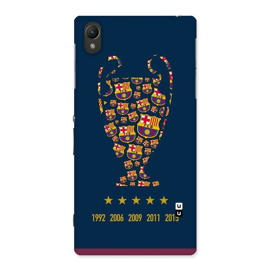 Trophy Team Back Case for Sony Xperia Z1