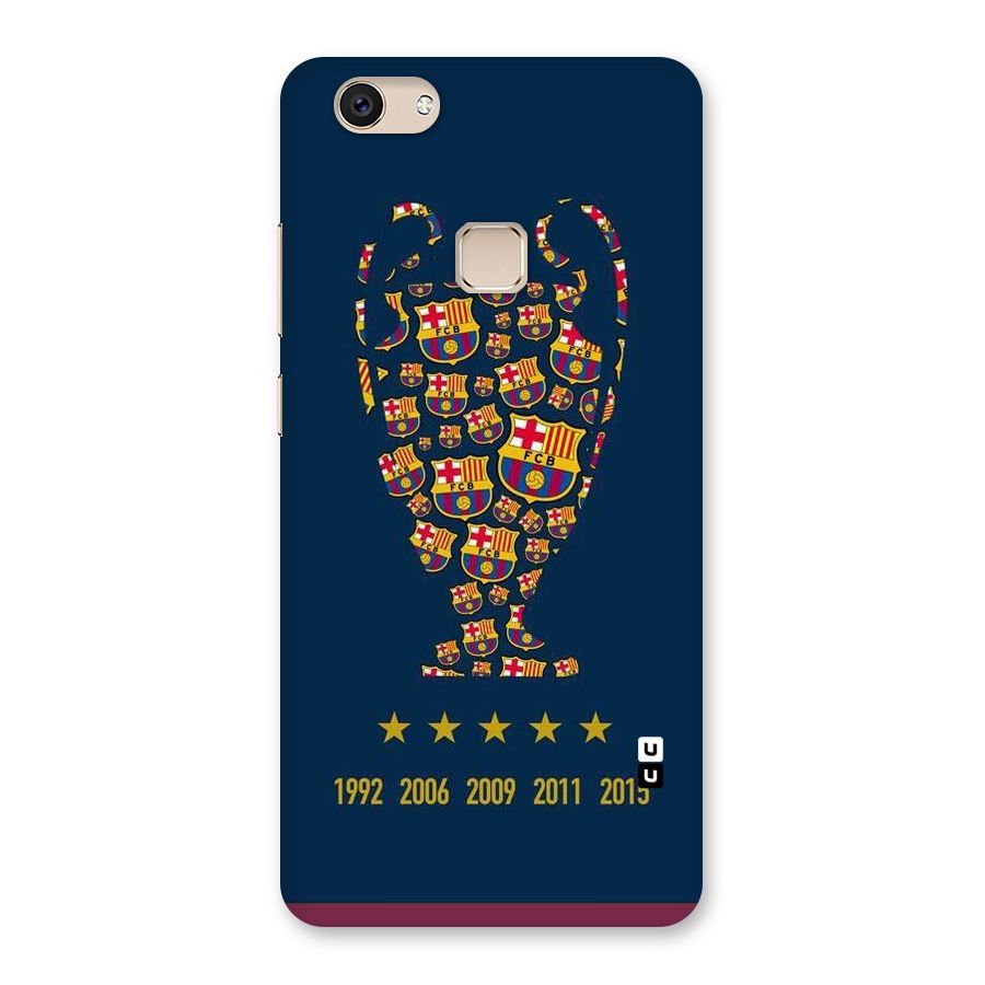Trophy Team Back Case for Vivo V7