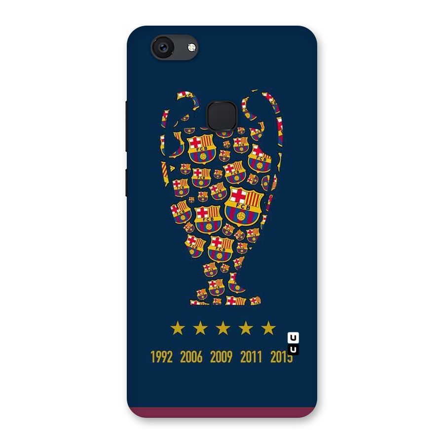 Trophy Team Back Case for Vivo V7 Plus