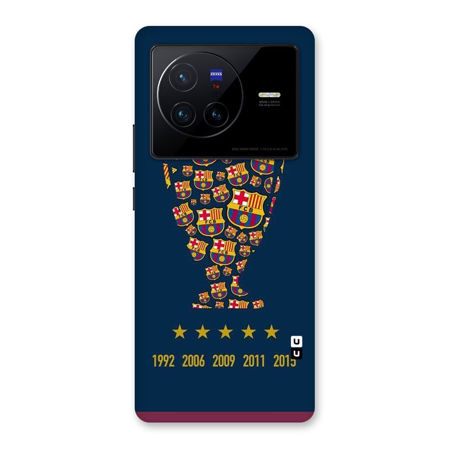 Trophy Team Back Case for Vivo X80