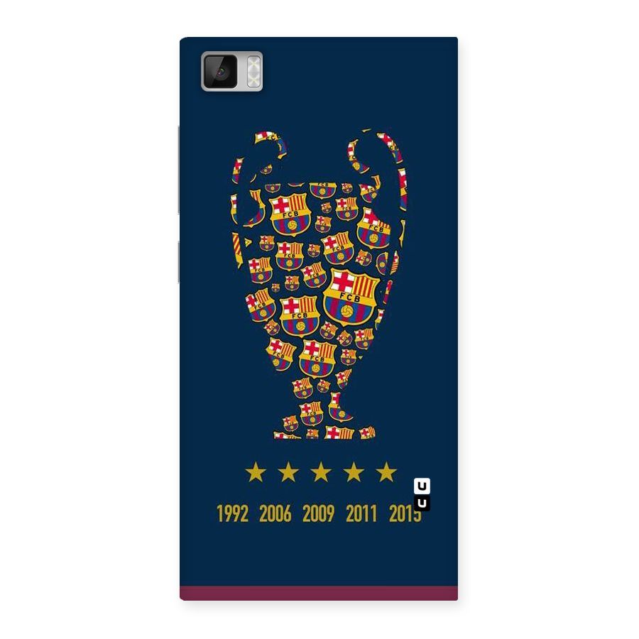 Trophy Team Back Case for Xiaomi Mi3