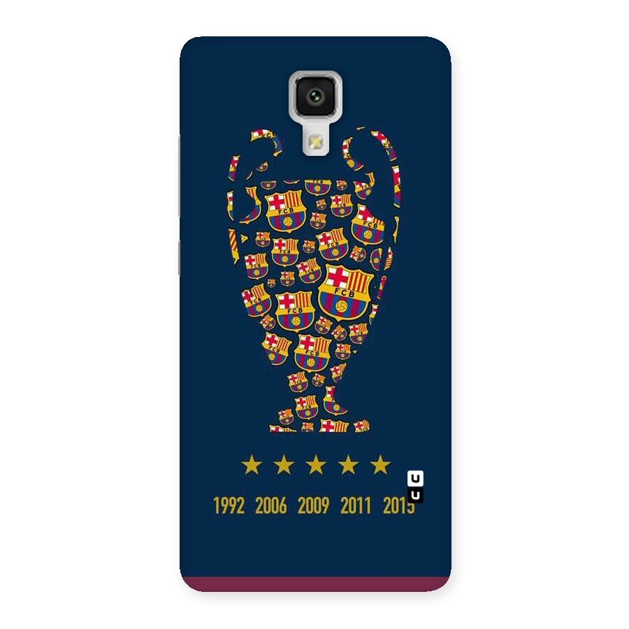 Trophy Team Back Case for Xiaomi Mi 4