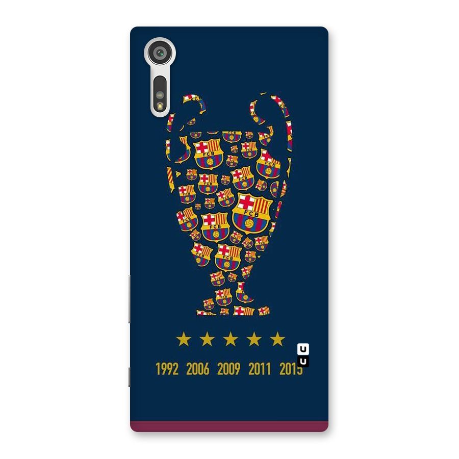 Trophy Team Back Case for Xperia XZ