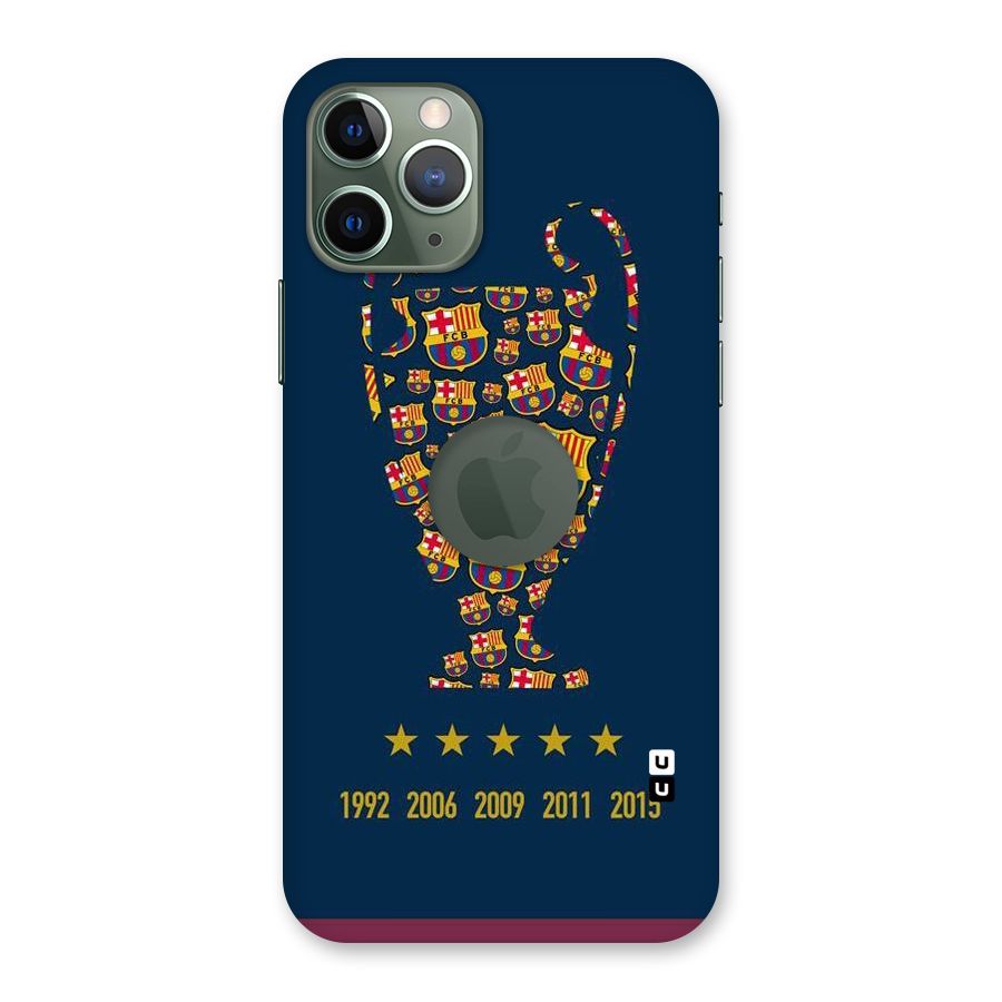 Trophy Team Back Case for iPhone 11 Pro Logo  Cut