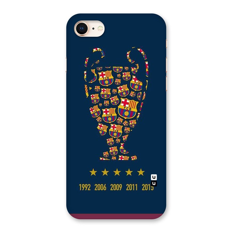 Trophy Team Back Case for iPhone 8