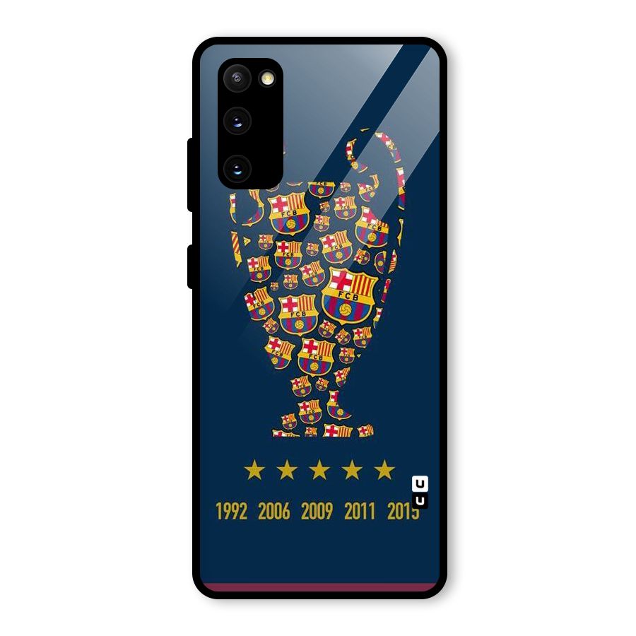 Trophy Team Glass Back Case for Galaxy S20 FE 5G