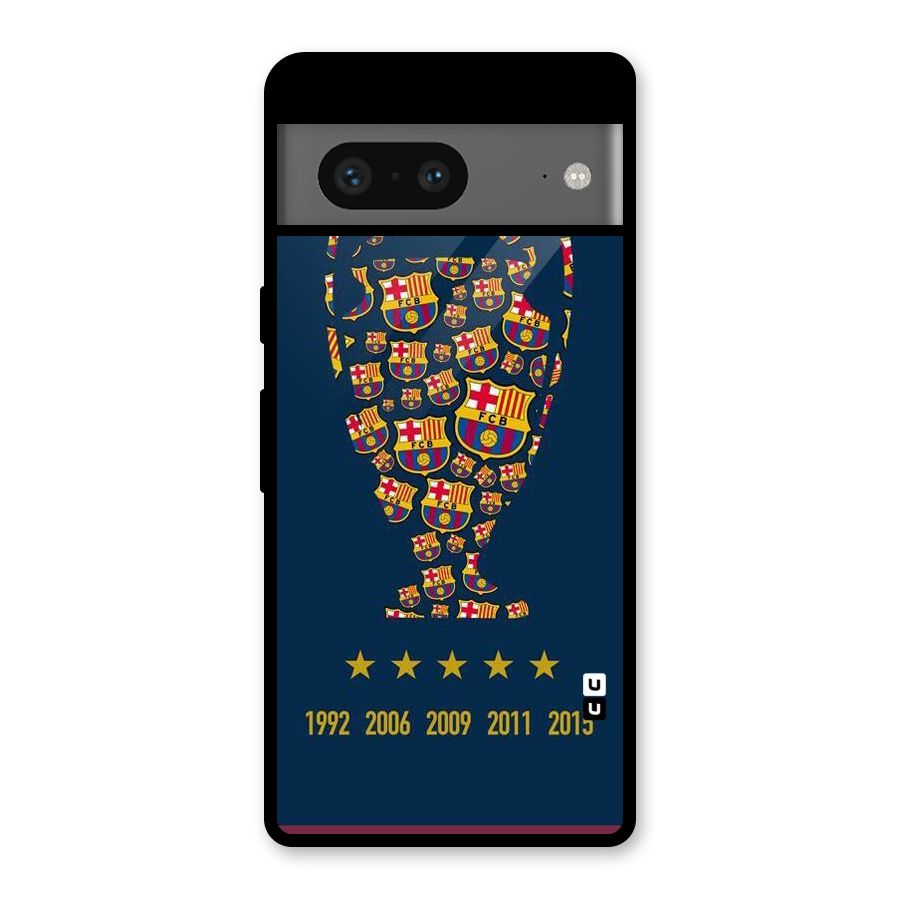 Trophy Team Glass Back Case for Google Pixel 7