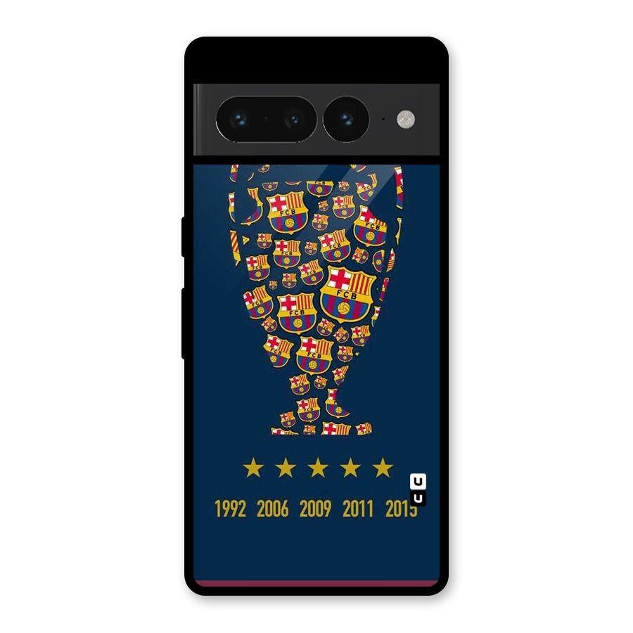 Trophy Team Glass Back Case for Google Pixel 7 Pro