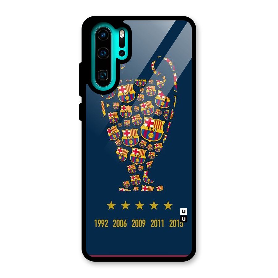 Trophy Team Glass Back Case for Huawei P30 Pro