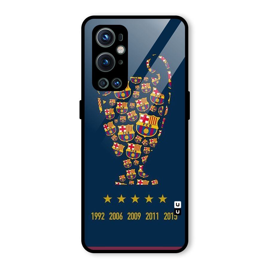 Trophy Team Glass Back Case for OnePlus 9 Pro