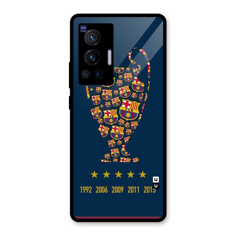 Trophy Team Glass Back Case for Vivo X70 Pro