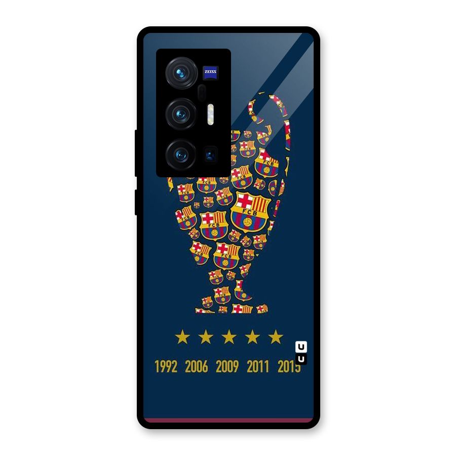 Trophy Team Glass Back Case for Vivo X70 Pro Plus