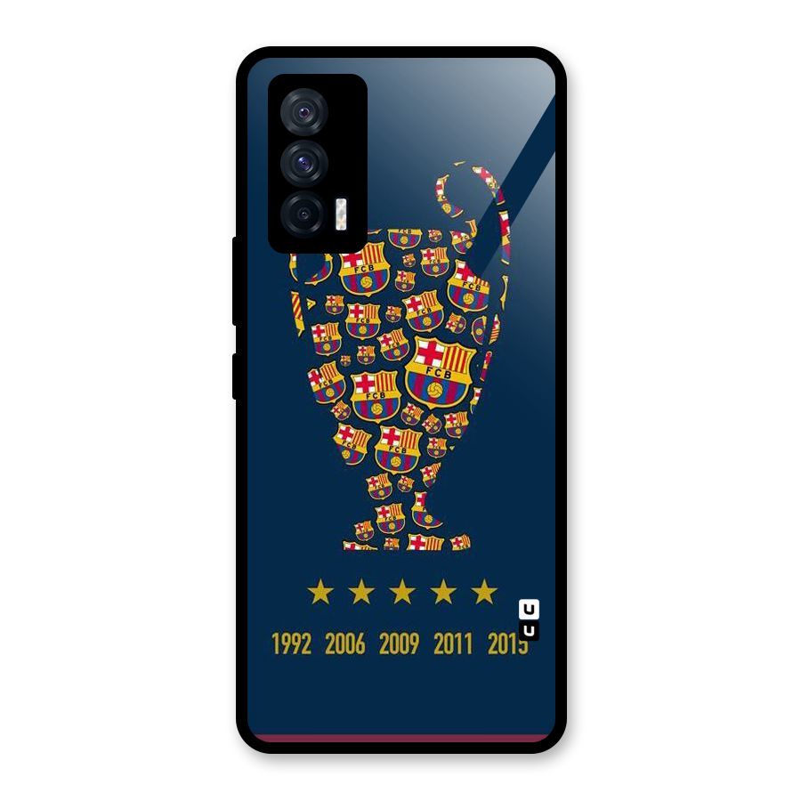 Trophy Team Glass Back Case for Vivo iQOO 7 5G