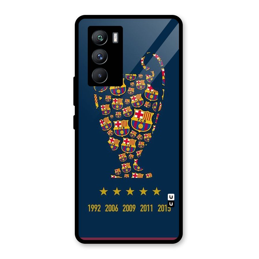 Trophy Team Glass Back Case for Vivo iQOO 9 SE