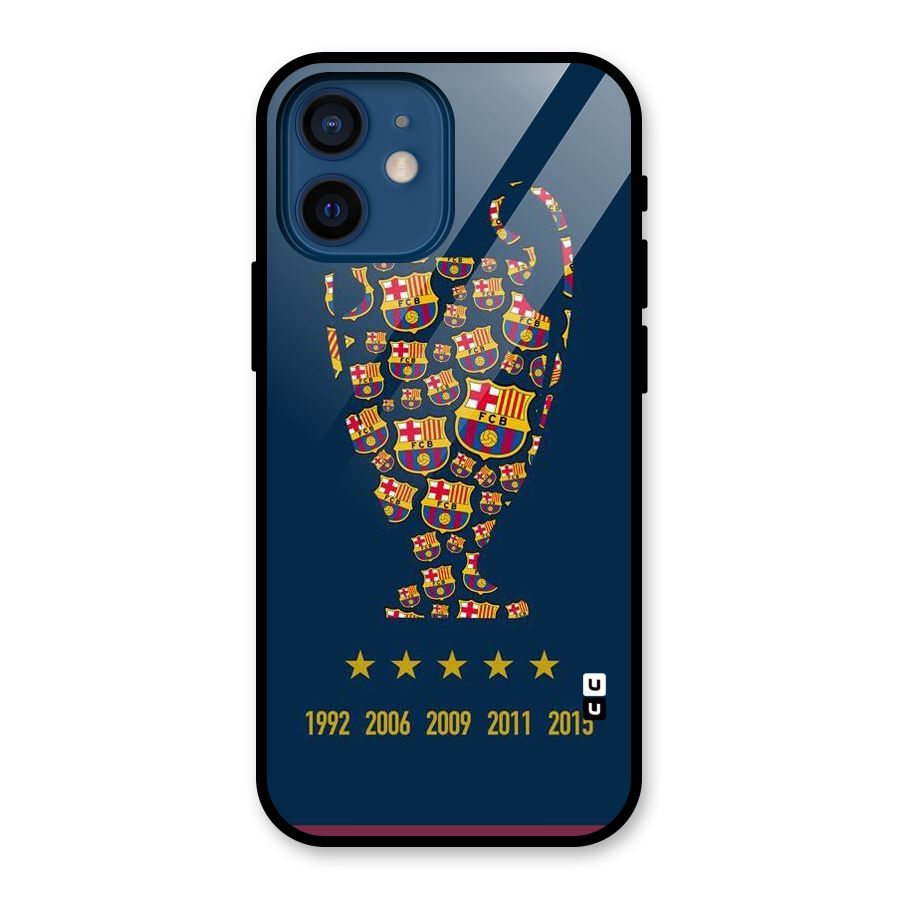 Trophy Team Glass Back Case for iPhone 12 Mini