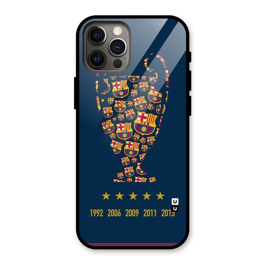 Trophy Team Glass Back Case for iPhone 12 Pro