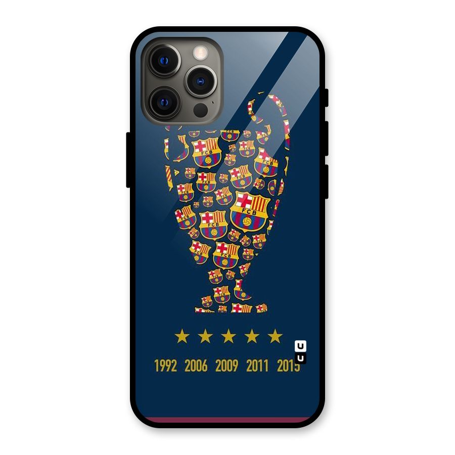 Trophy Team Glass Back Case for iPhone 12 Pro Max