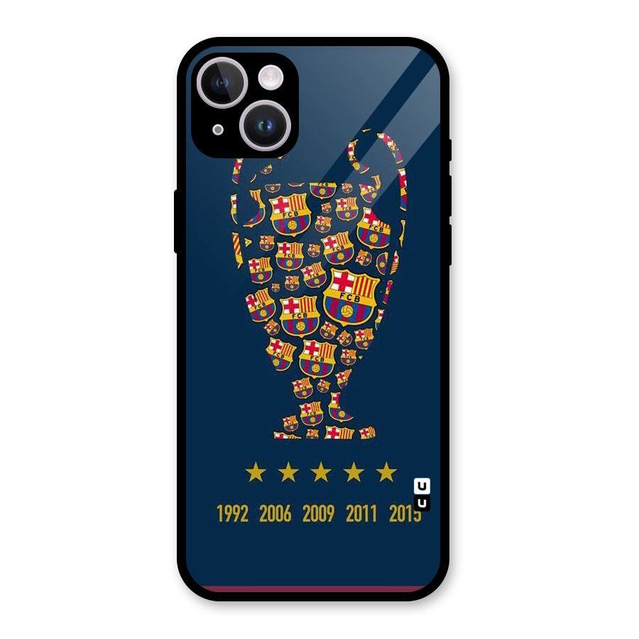 Trophy Team Glass Back Case for iPhone 14 Plus