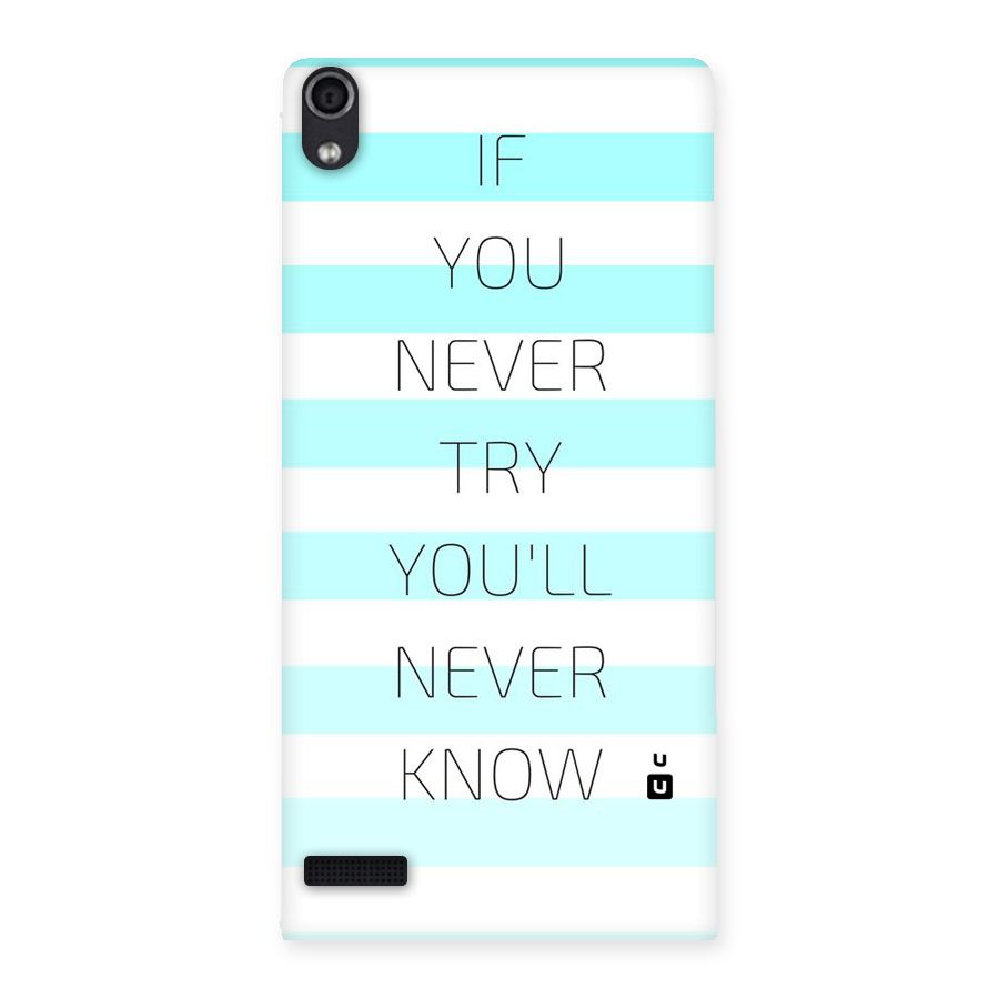 Try Know Back Case for Ascend P6
