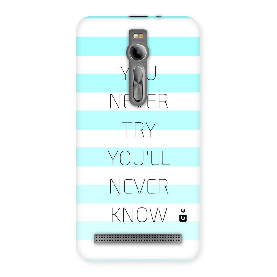 Try Know Back Case for Asus Zenfone 2