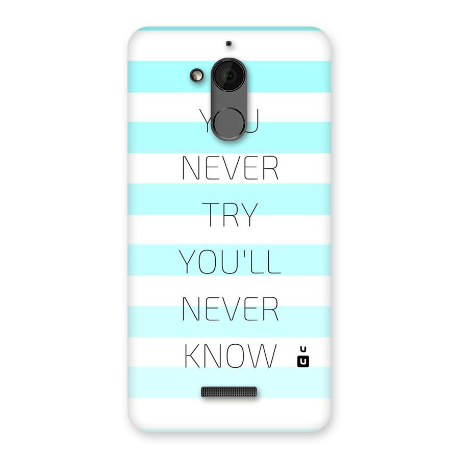 Try Know Back Case for Coolpad Note 5