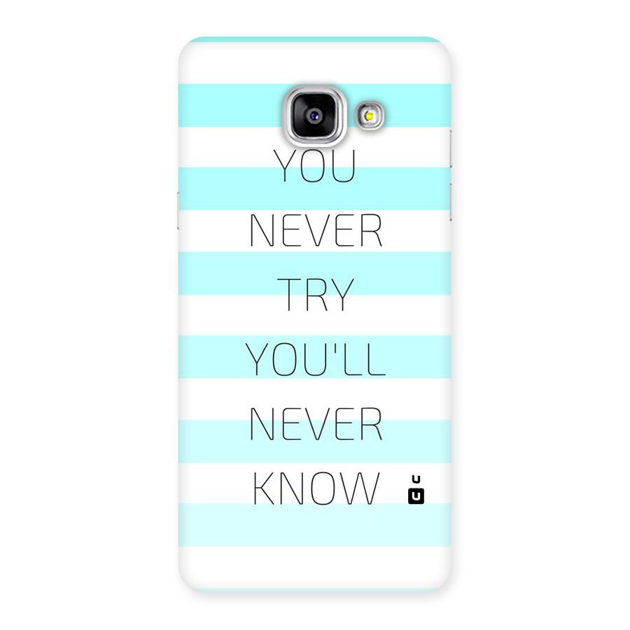 Try Know Back Case for Galaxy A5 2016