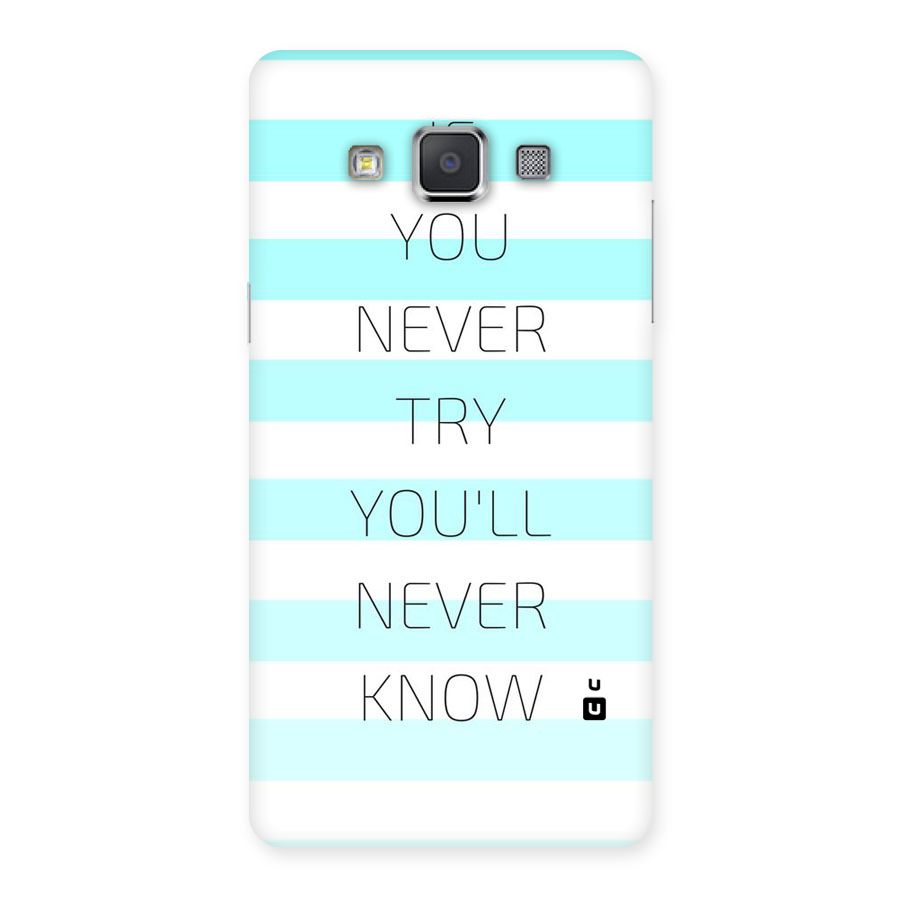 Try Know Back Case for Galaxy Grand Max