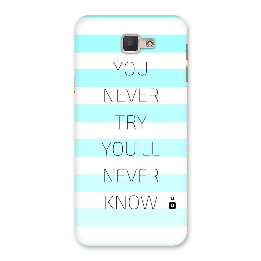 Try Know Back Case for Galaxy J5 Prime