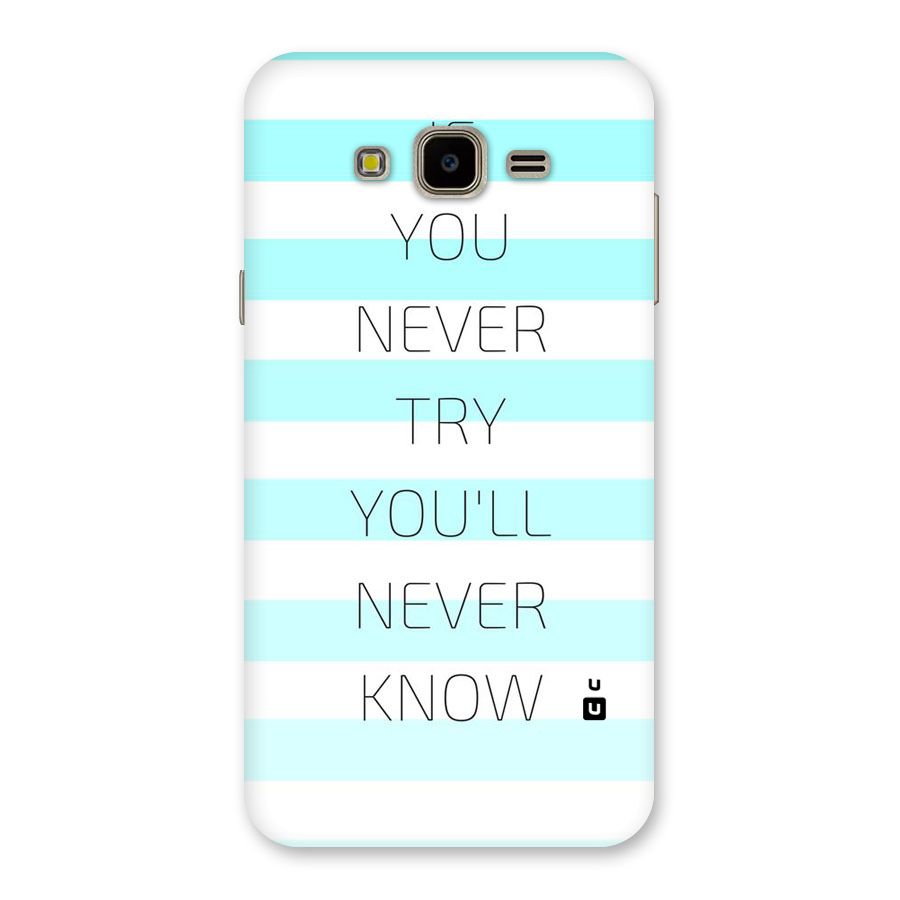 Try Know Back Case for Galaxy J7 Nxt