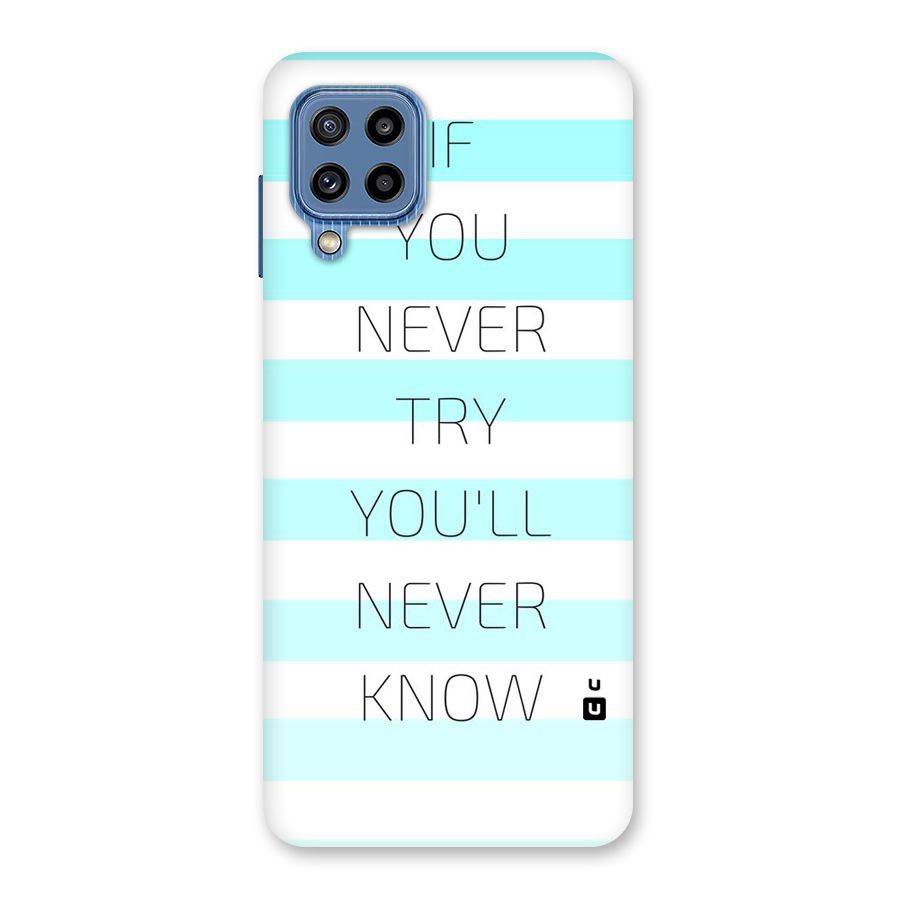Try Know Back Case for Galaxy M32