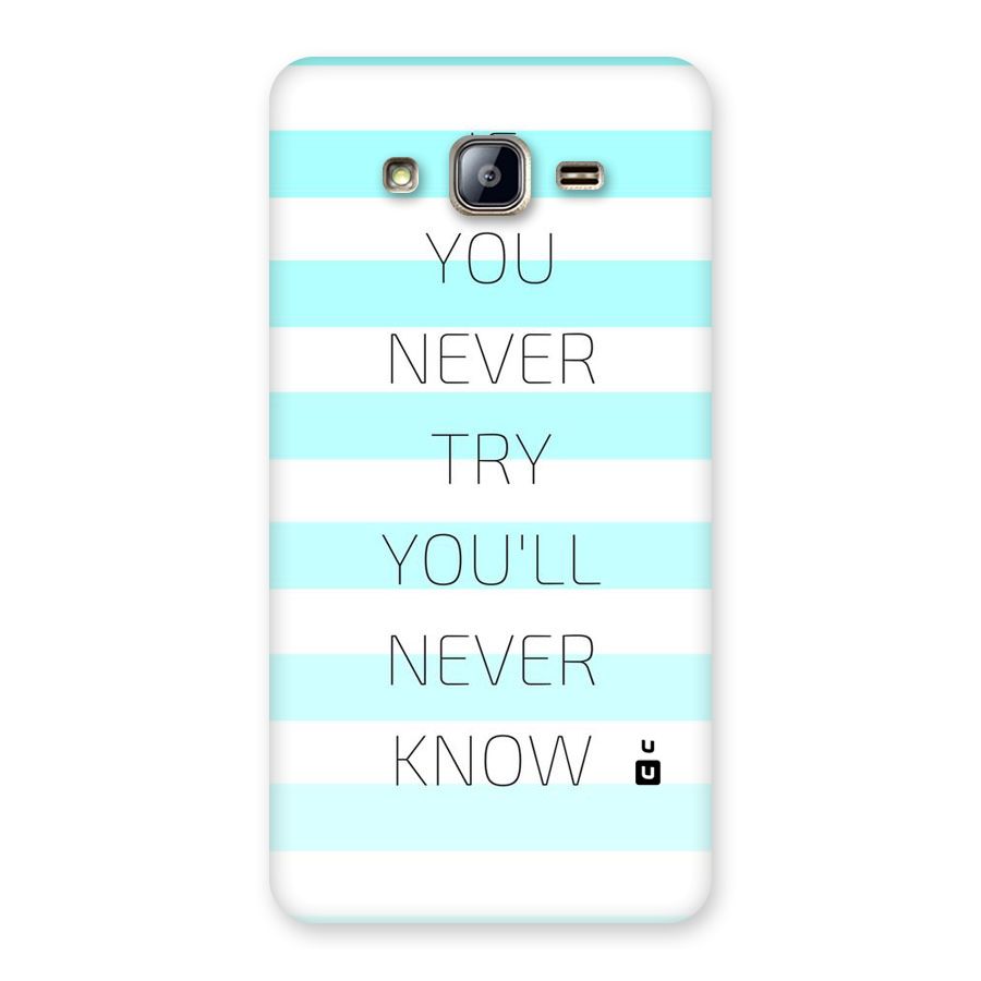 Try Know Back Case for Galaxy On5