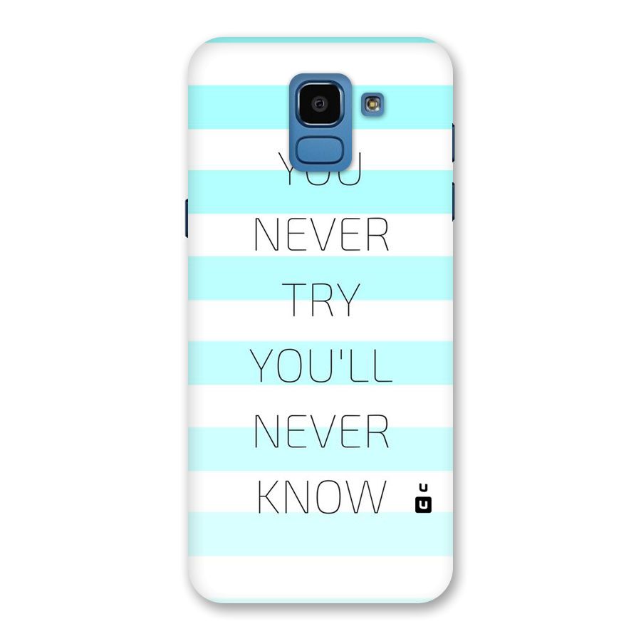 Try Know Back Case for Galaxy On6