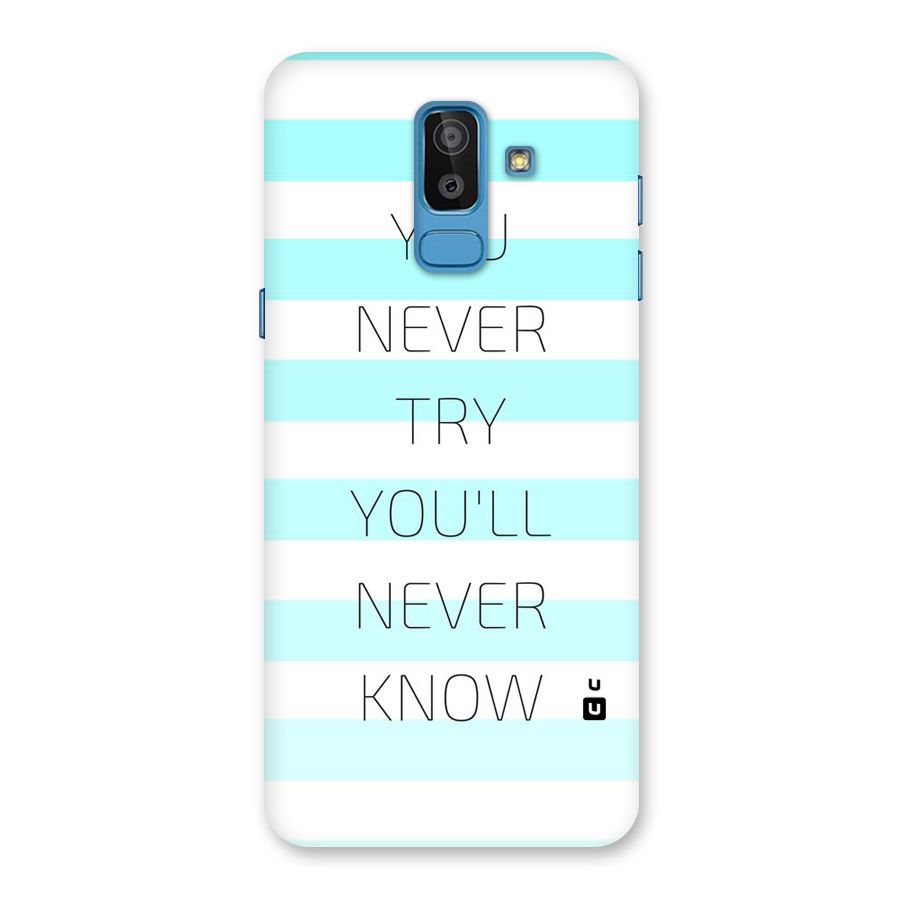 Try Know Back Case for Galaxy On8 (2018)