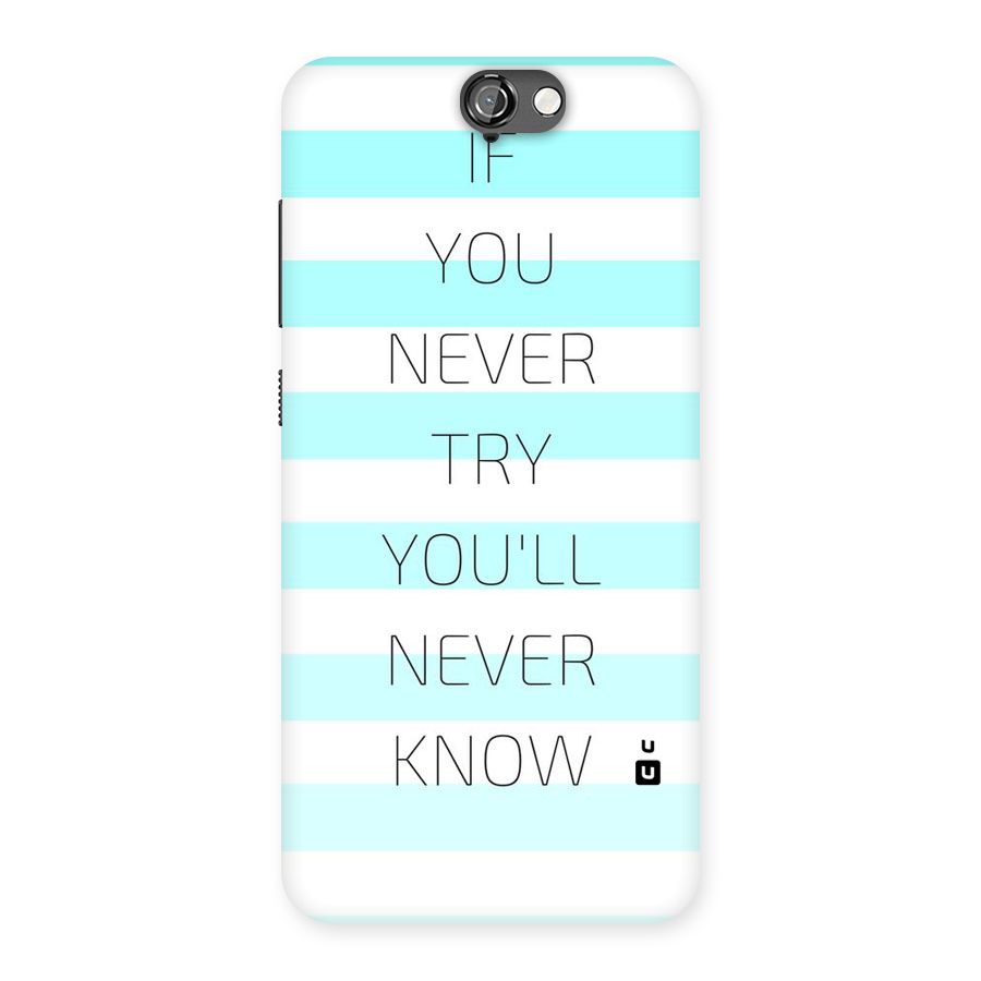 Try Know Back Case for HTC One A9
