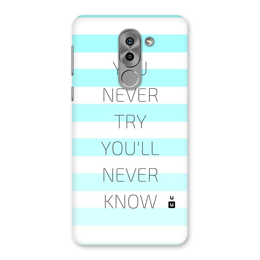 Try Know Back Case for Honor 6X