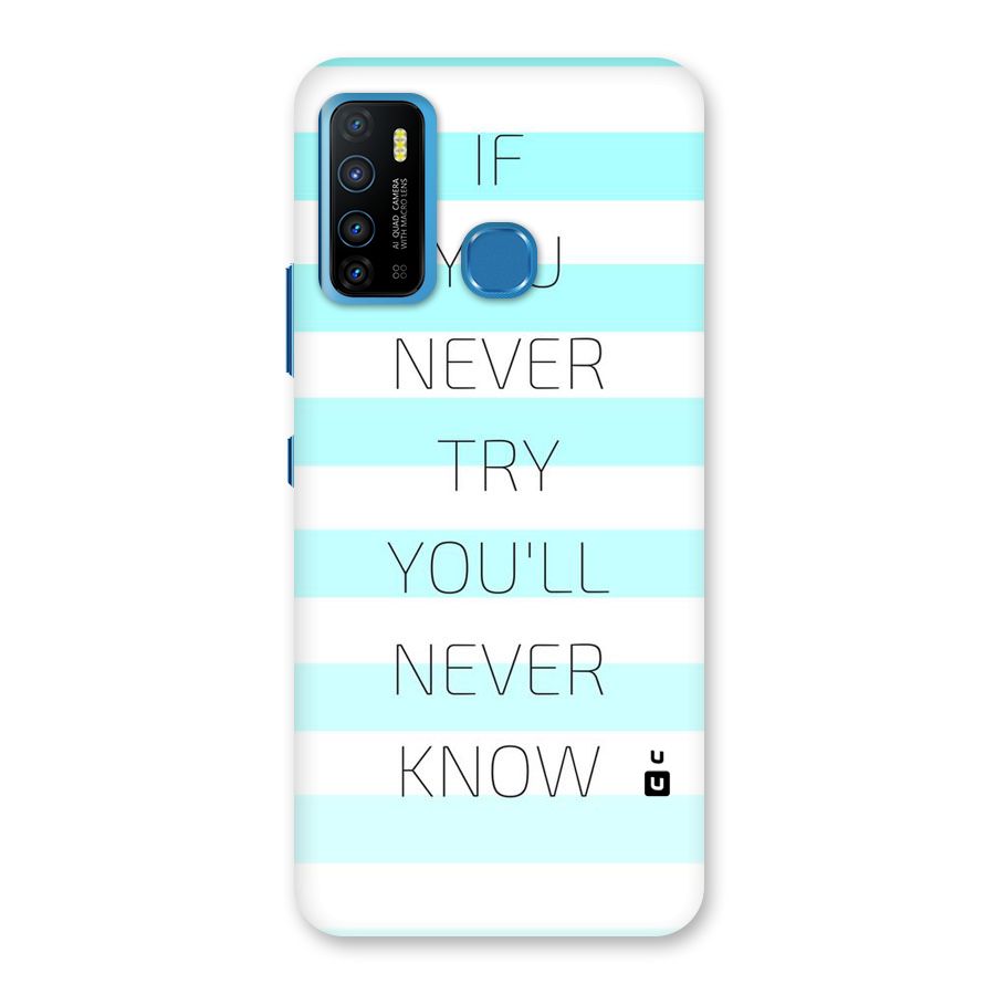 Try Know Back Case for Infinix Hot 9