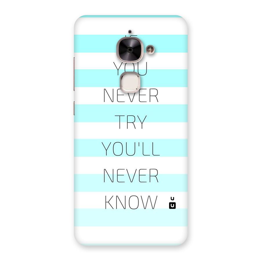 Try Know Back Case for Le 2