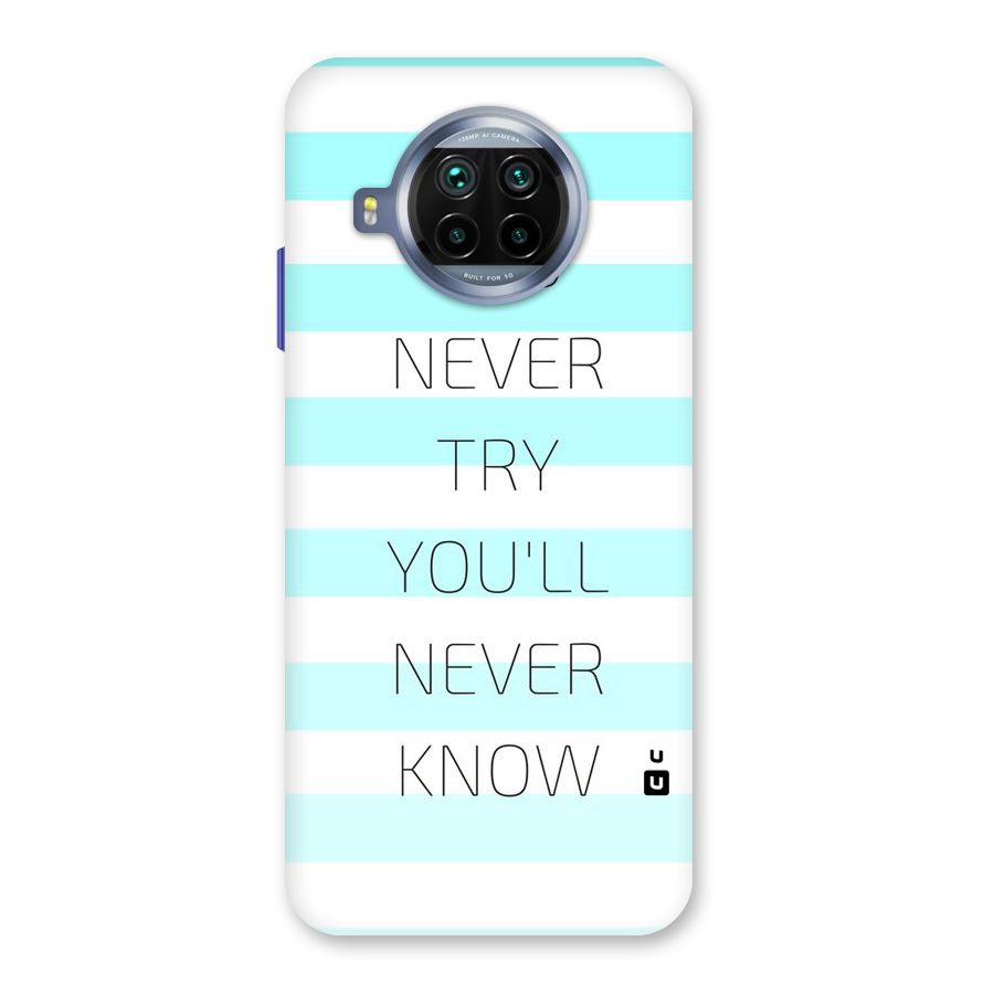 Try Know Back Case for Mi 10i