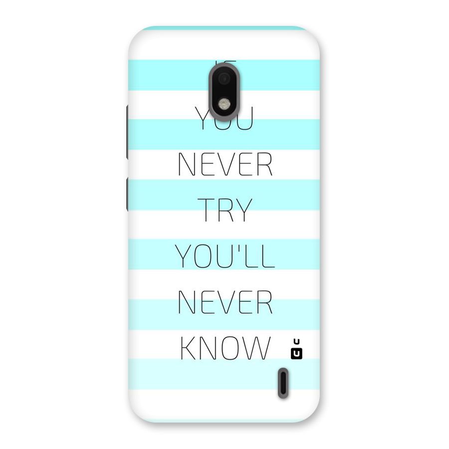 Try Know Back Case for Nokia 2.2