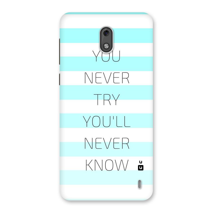 Try Know Back Case for Nokia 2