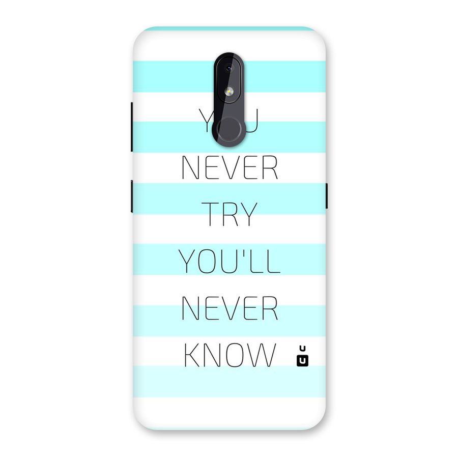 Try Know Back Case for Nokia 3.2