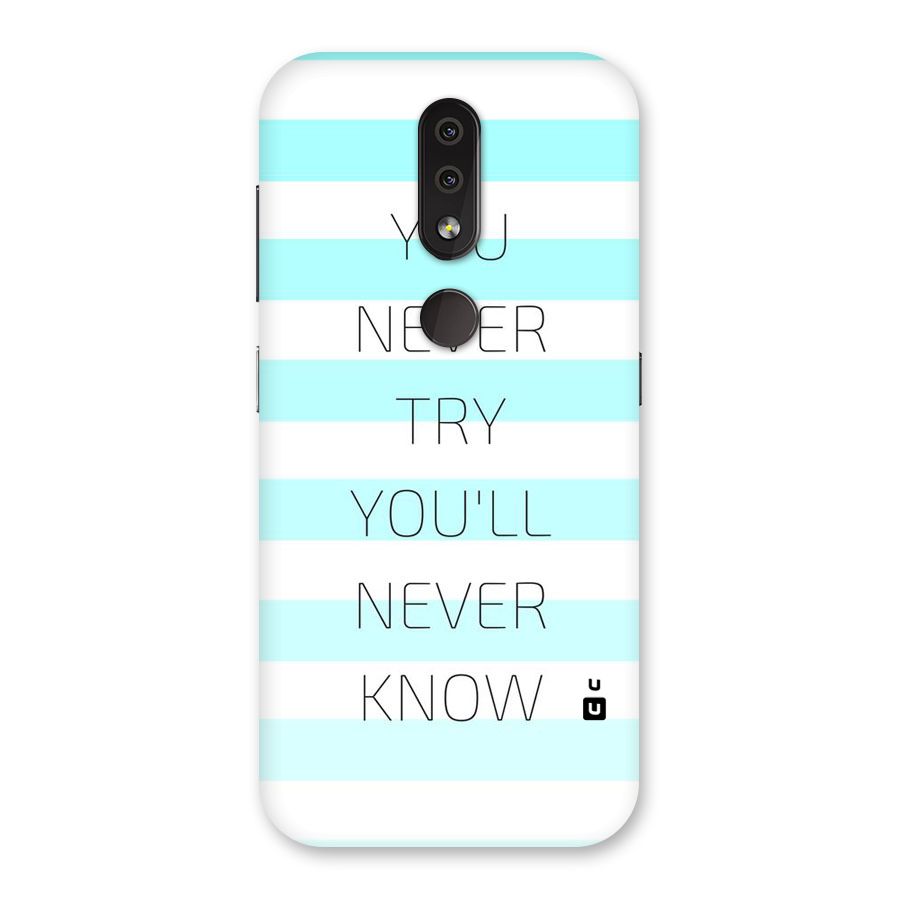 Try Know Back Case for Nokia 4.2