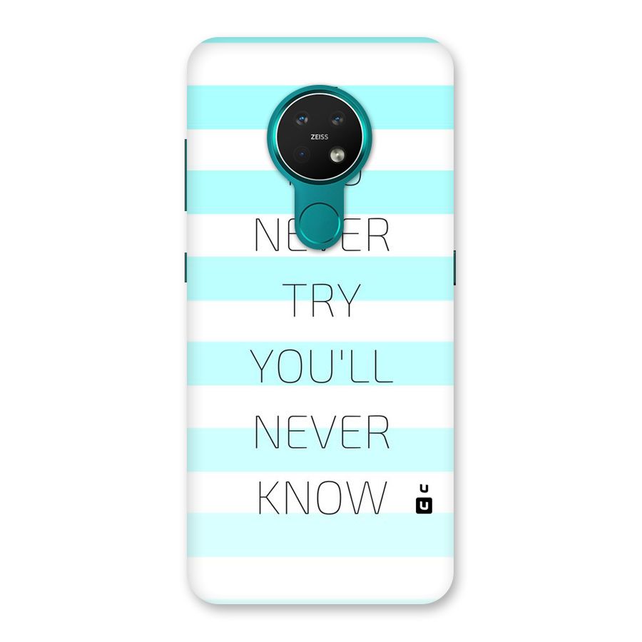 Try Know Back Case for Nokia 7.2