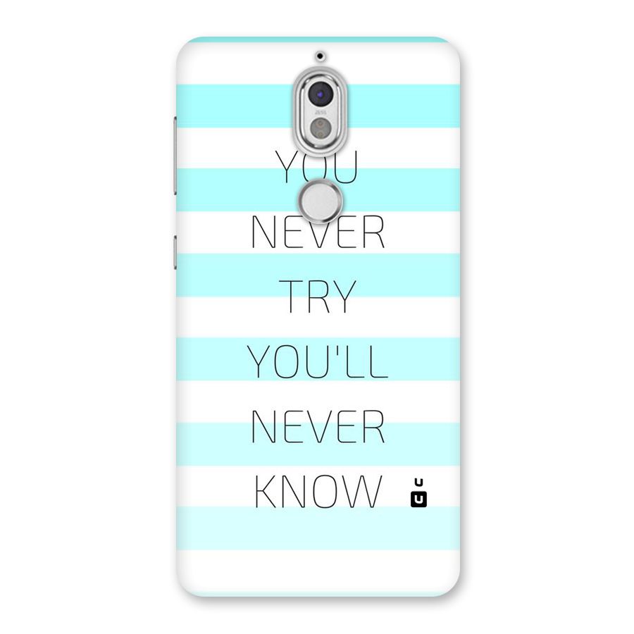 Try Know Back Case for Nokia 7