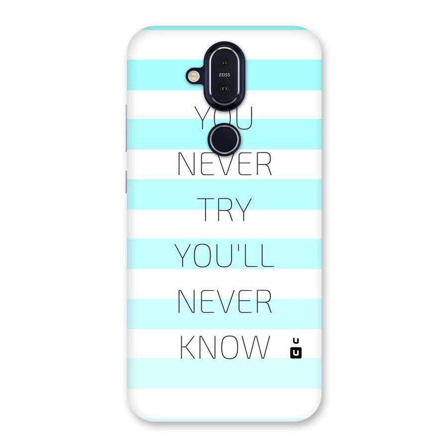 Try Know Back Case for Nokia 8.1