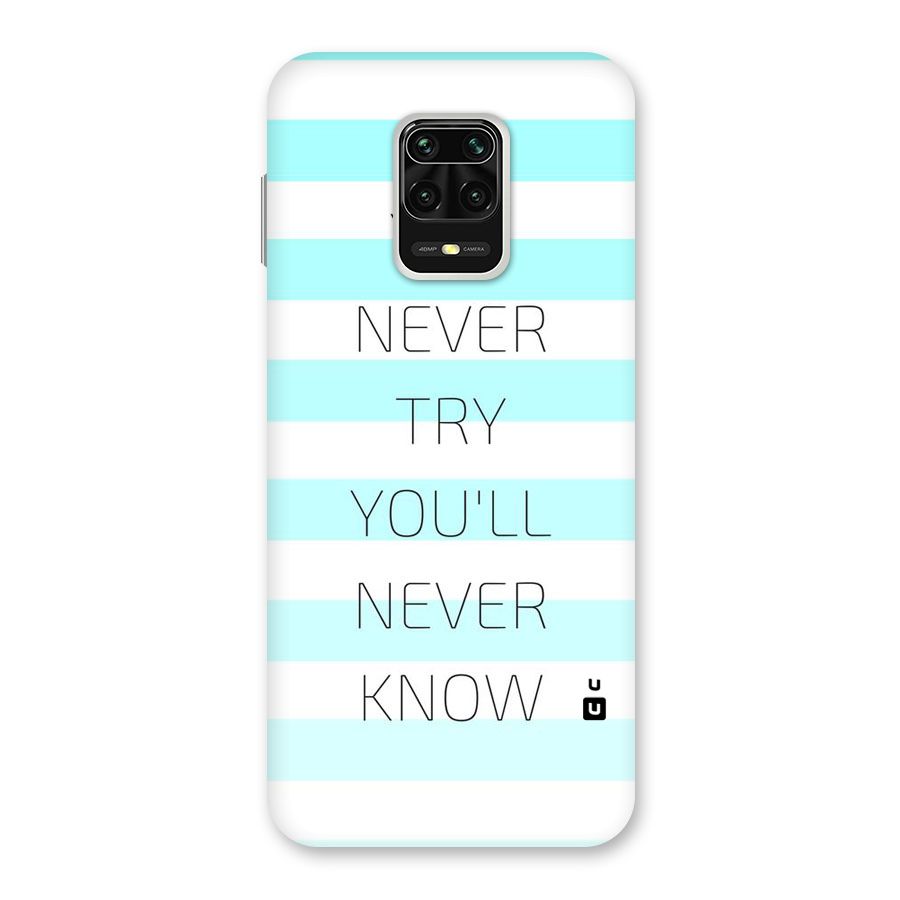 Try Know Back Case for Poco M2 Pro