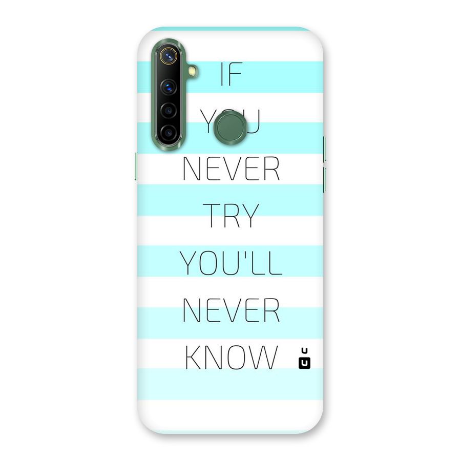 Try Know Back Case for Realme Narzo 10